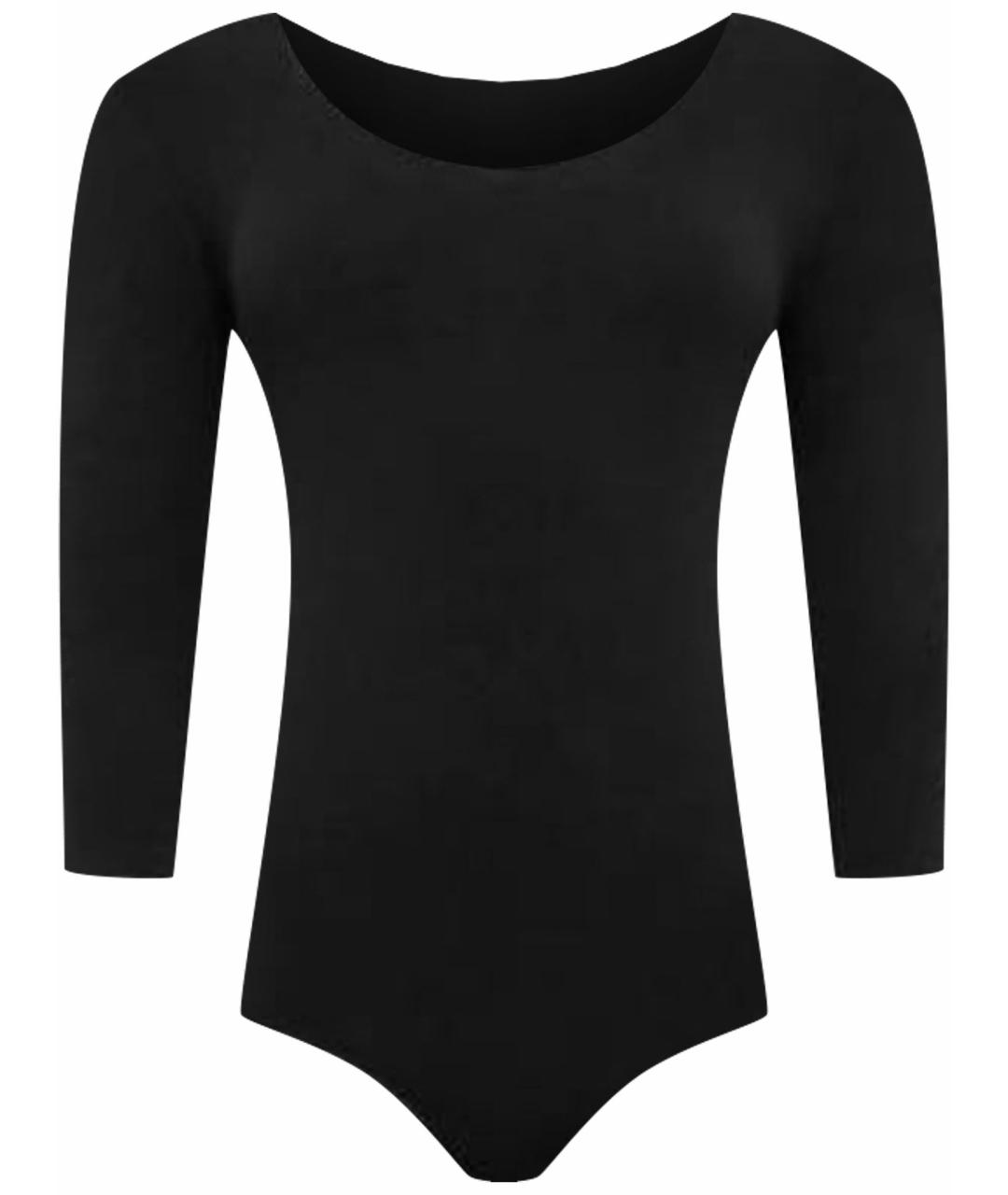 WOLFORD Черное вискозное боди, фото 6
