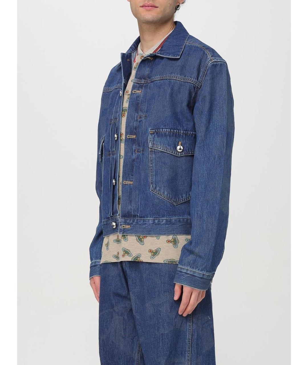 VIVIENNE WESTWOOD Синяя куртка, фото 5