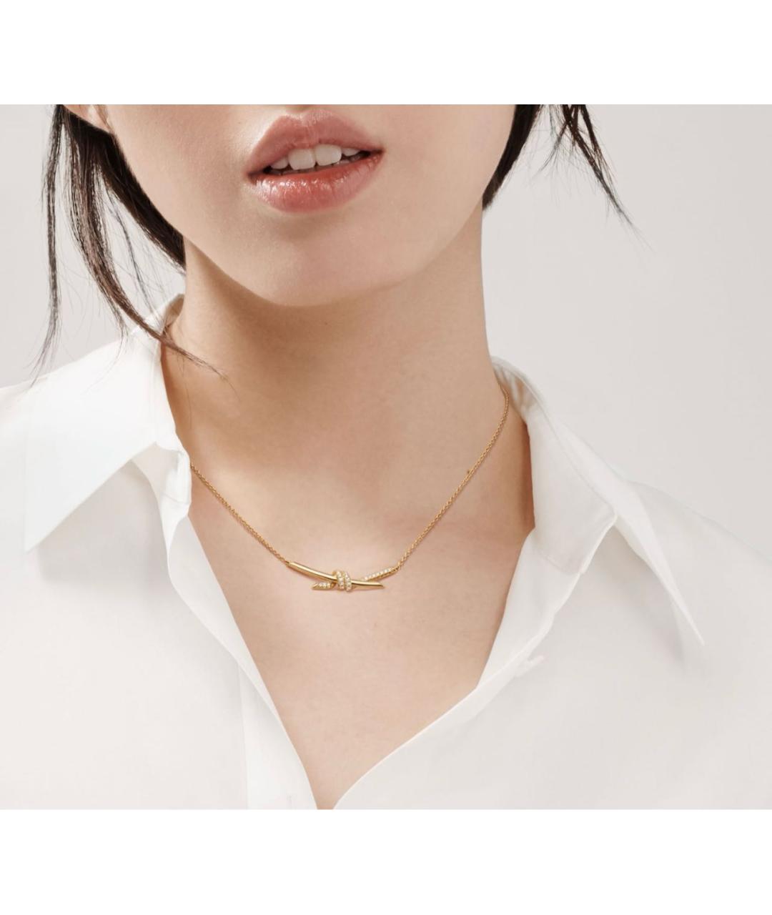 TIFFANY&CO Золотая подвеска из желтого золота, фото 3