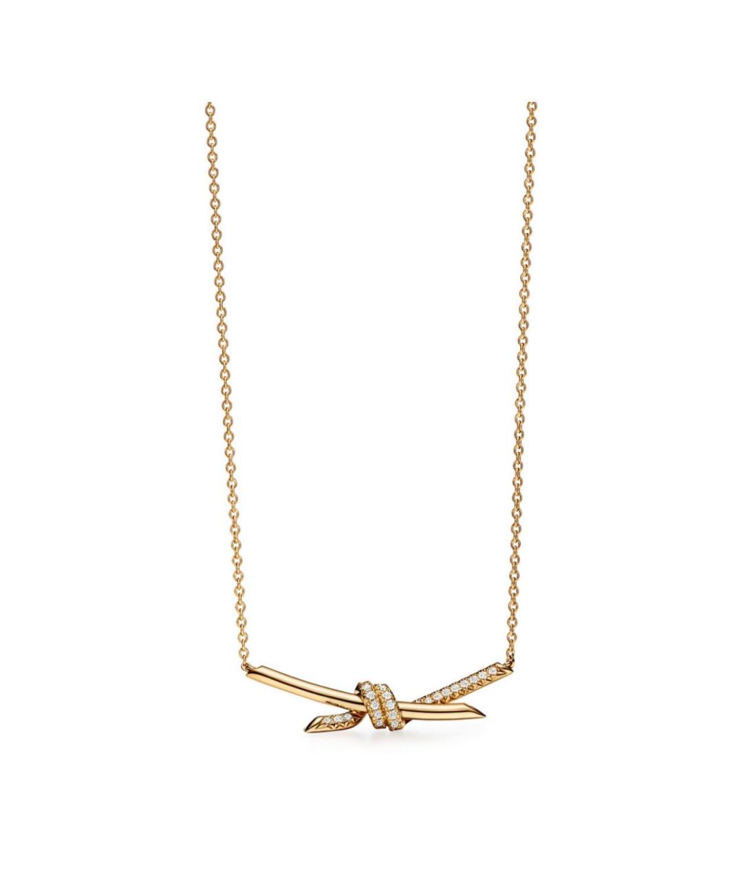 TIFFANY&CO Золотая подвеска из желтого золота, фото 1