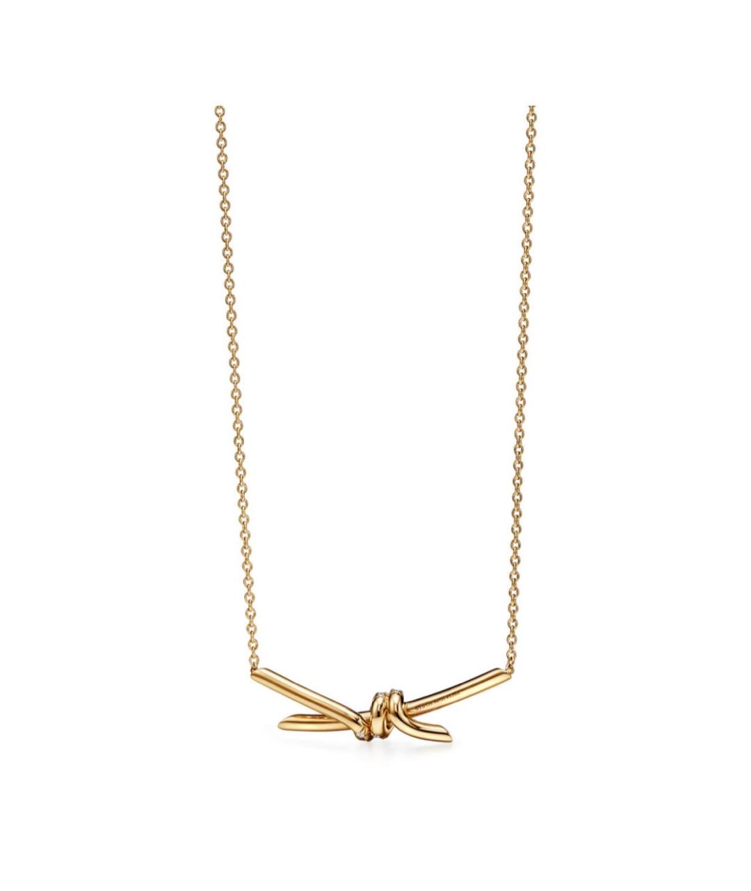 TIFFANY&CO Золотая подвеска из желтого золота, фото 2
