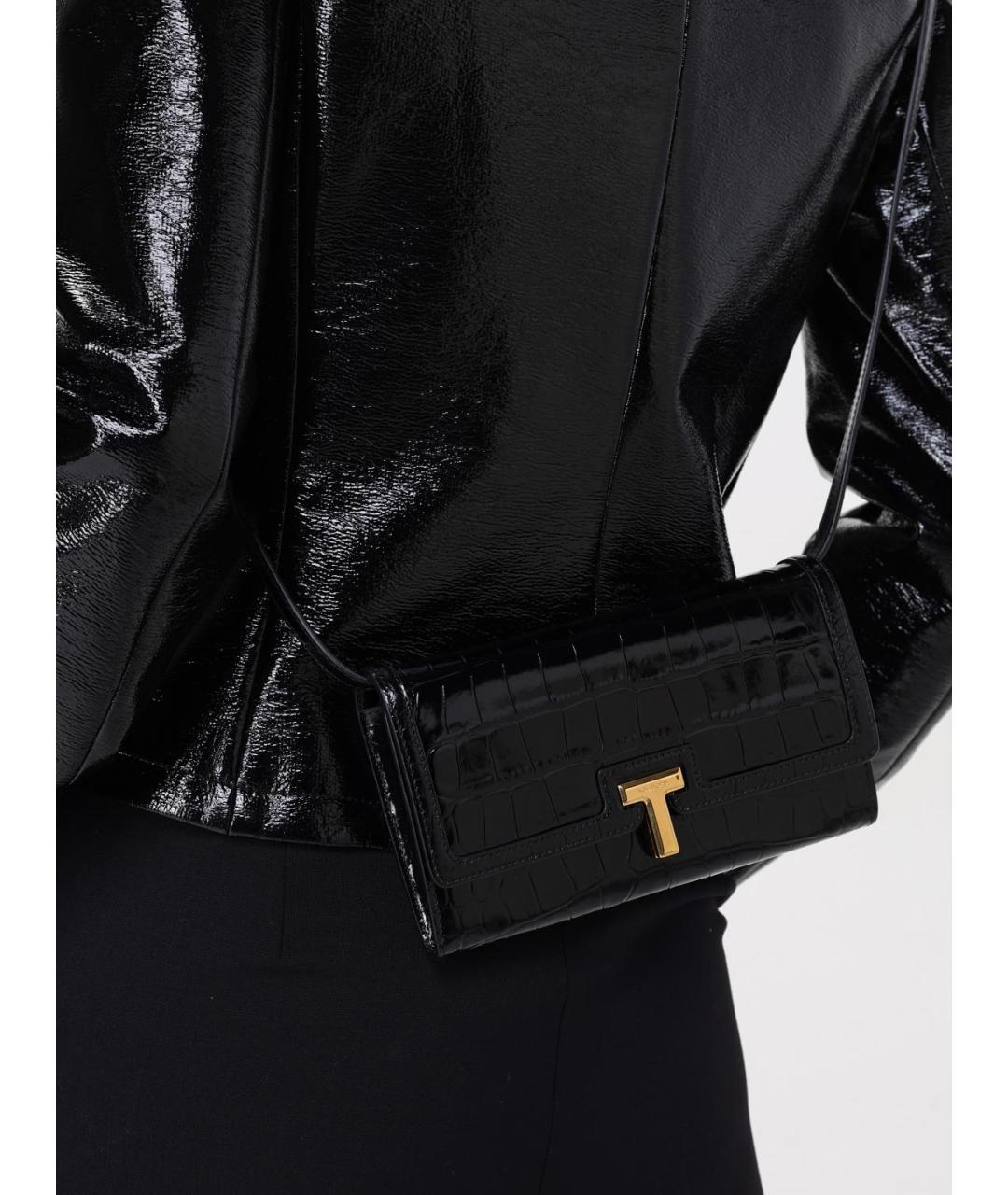 TOM FORD Черная сумка через плечо, фото 2