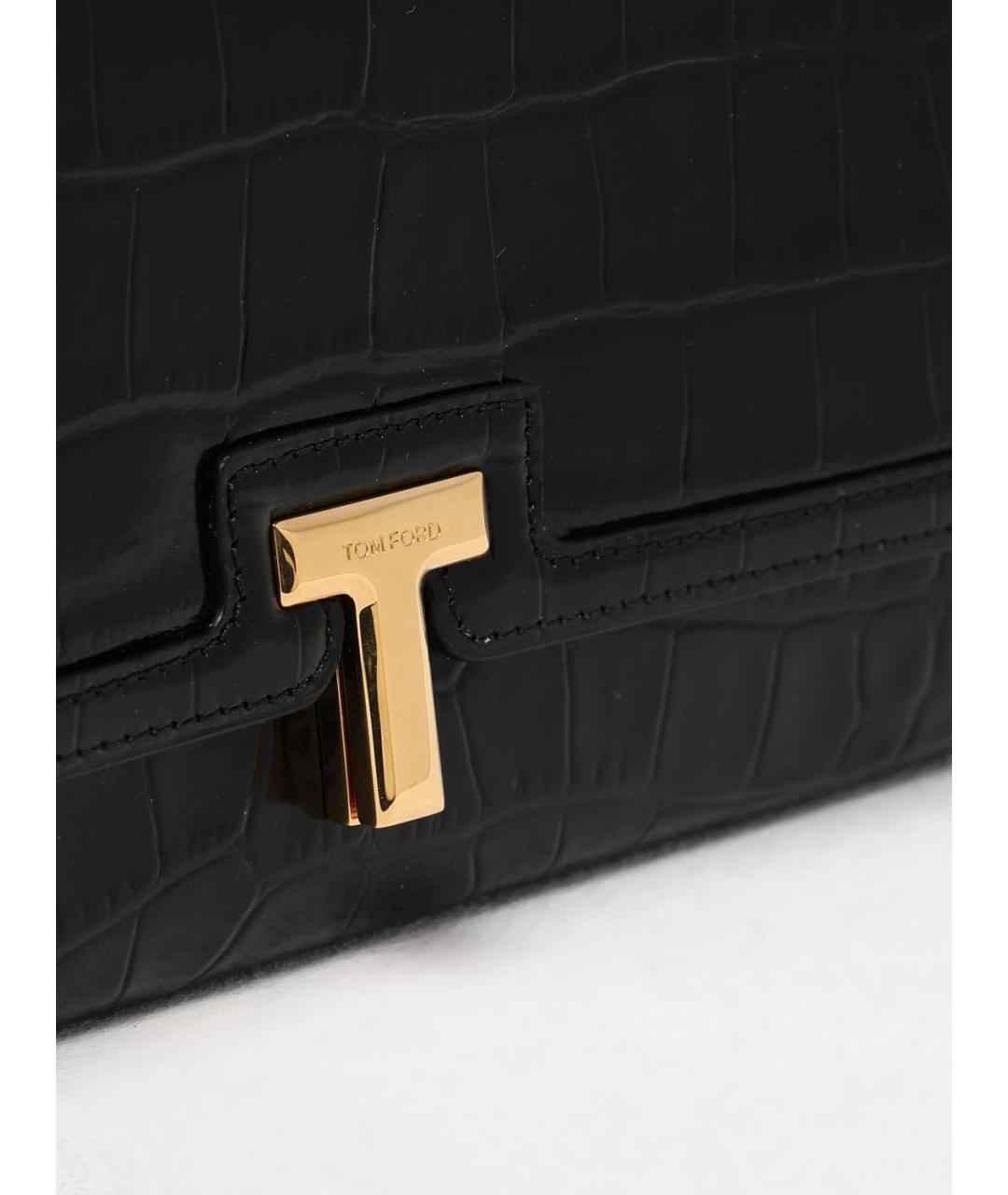 TOM FORD Черная сумка через плечо, фото 4