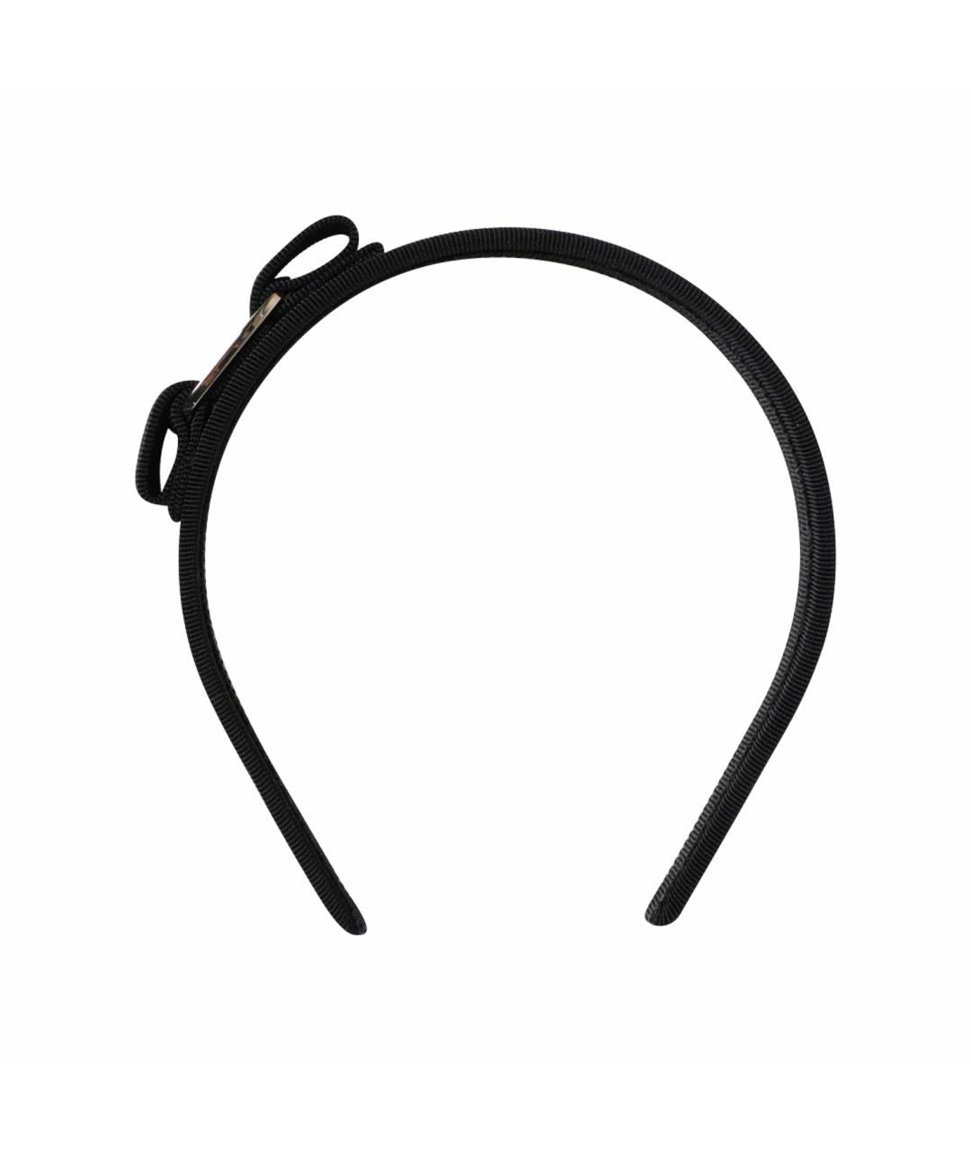FERRAGAMO Черный ободок, фото 1