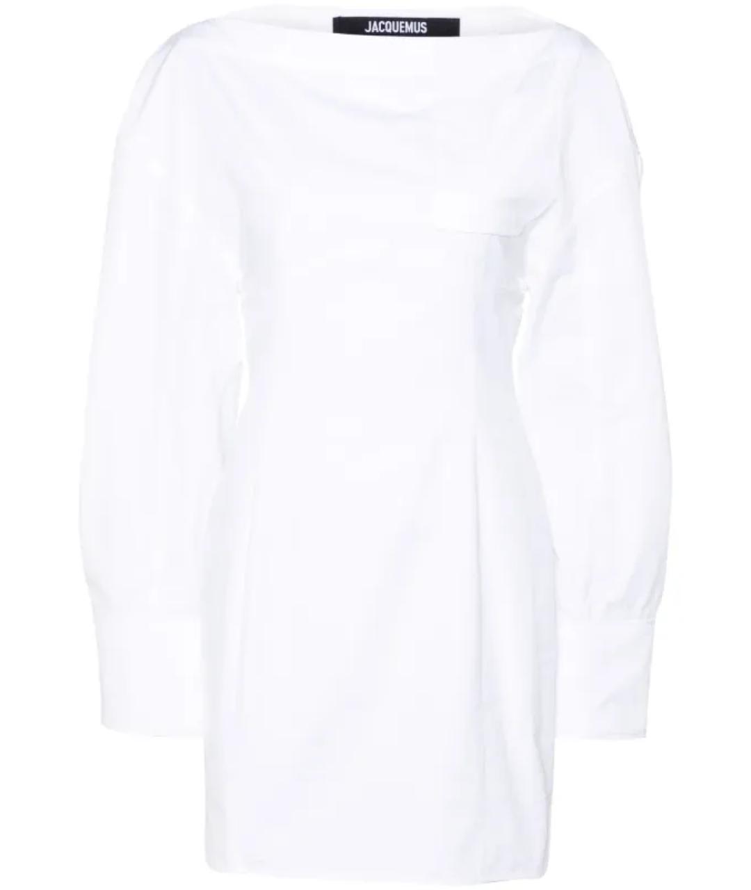 JACQUEMUS Белое платье, фото 1