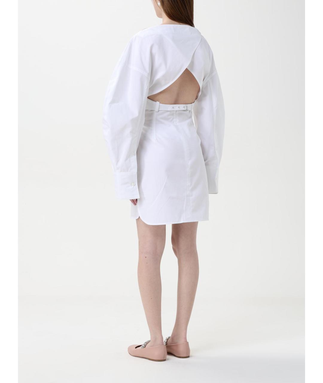 JACQUEMUS Белое платье, фото 3