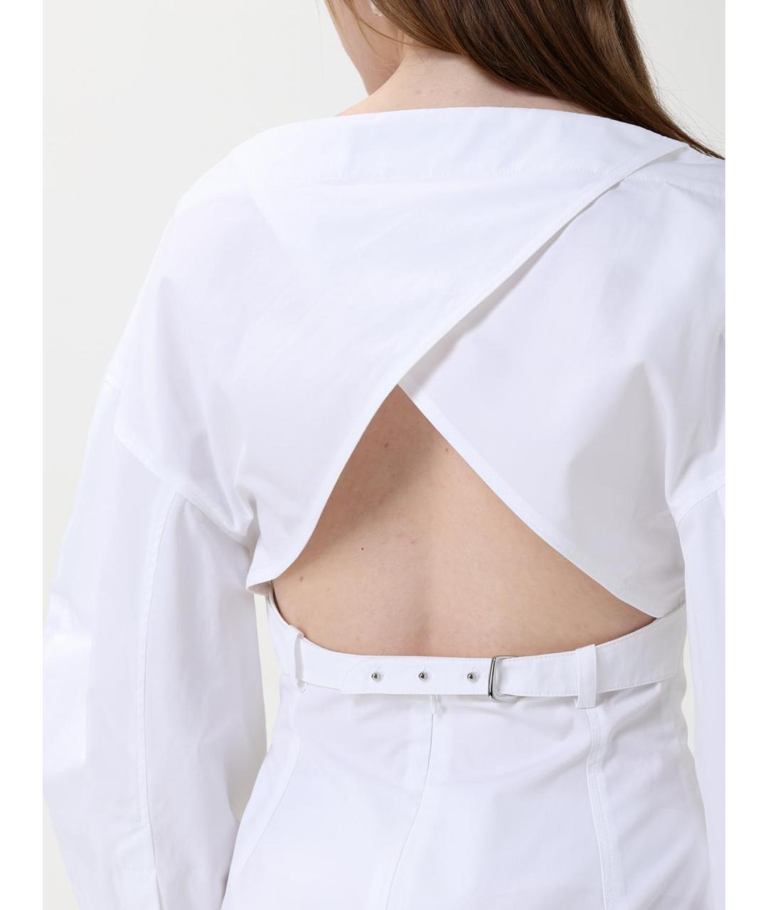 JACQUEMUS Белое платье, фото 5