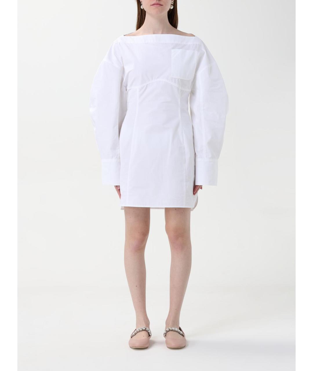 JACQUEMUS Белое платье, фото 2