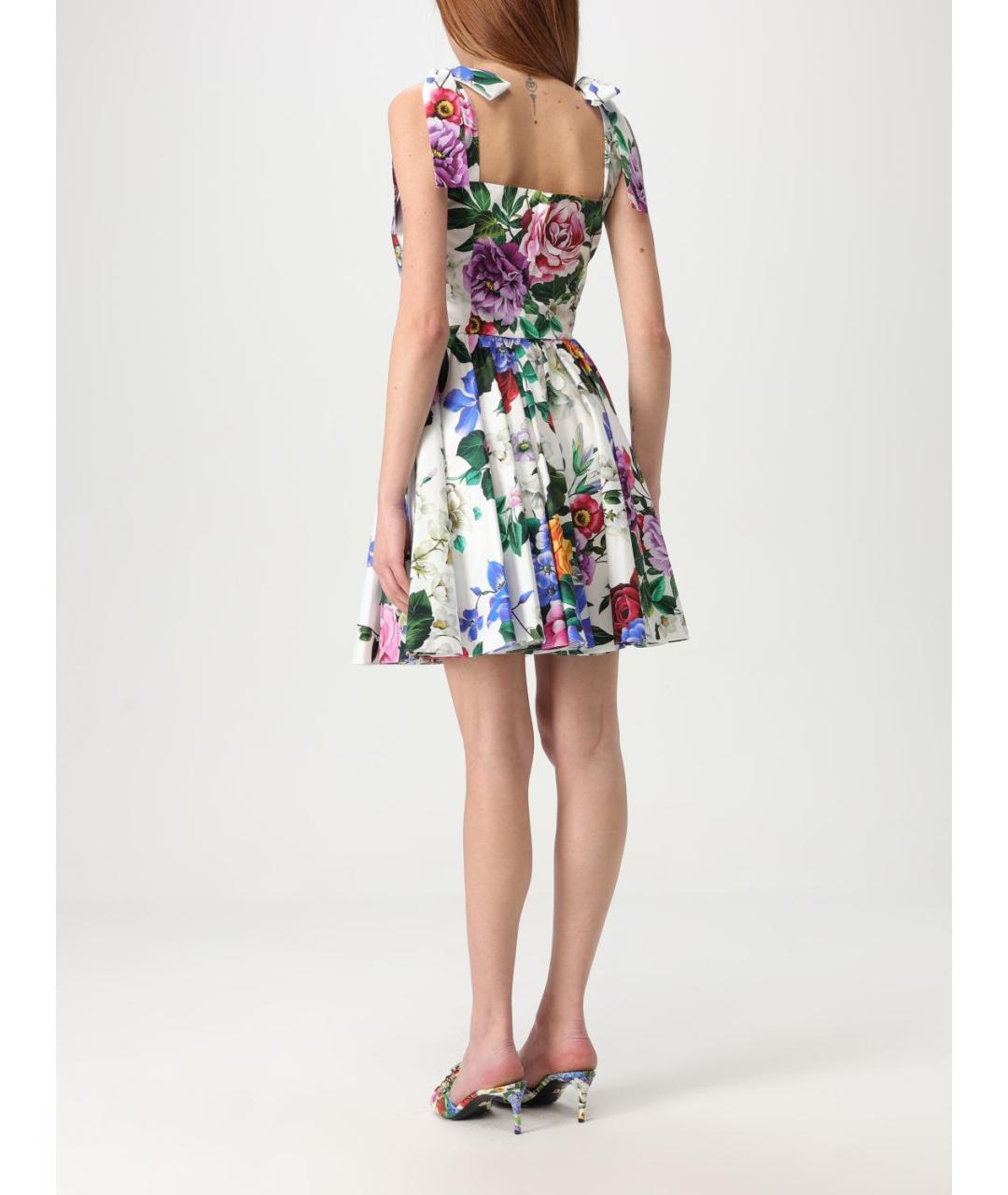 DOLCE&GABBANA Мульти платье, фото 3