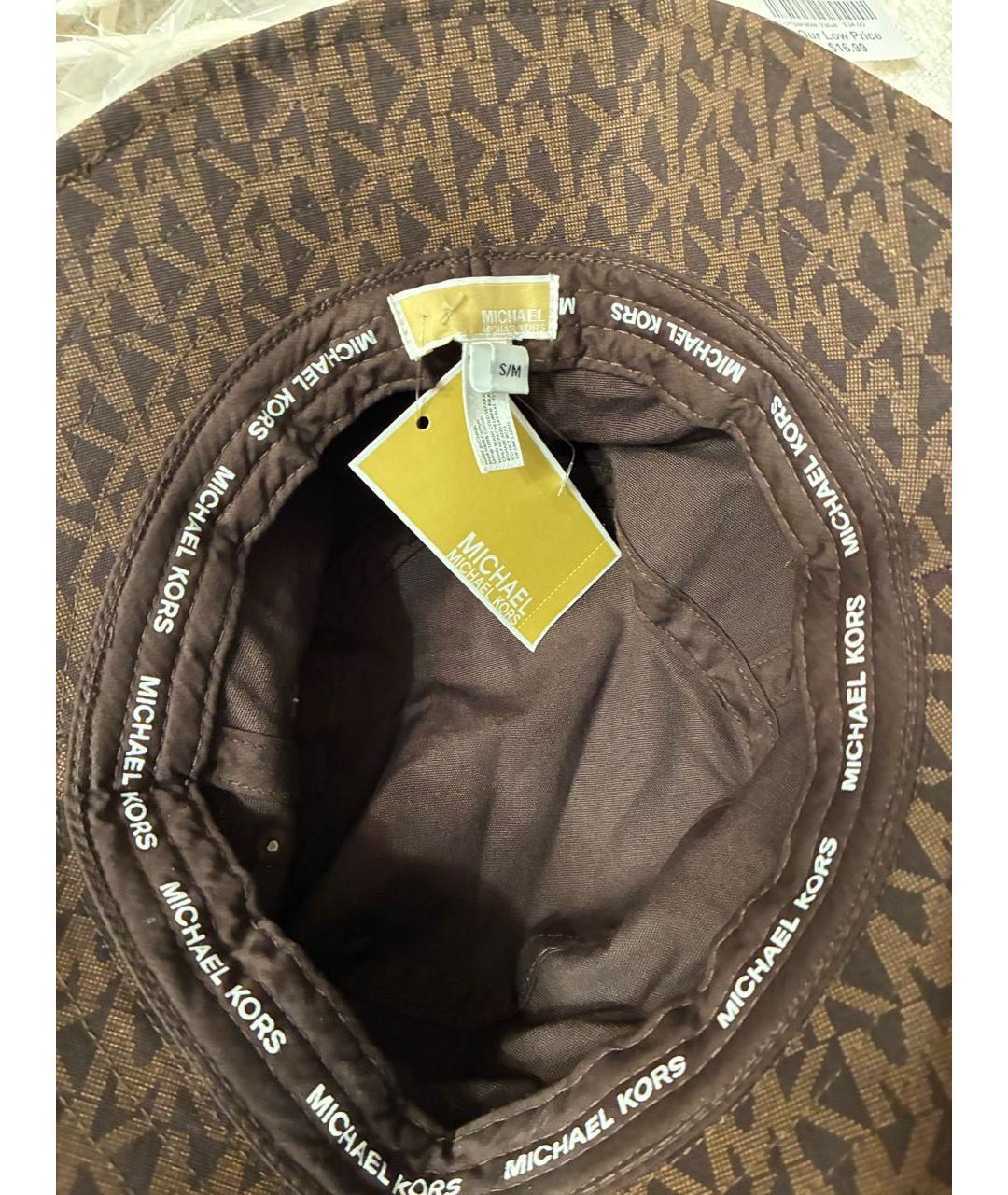 MICHAEL KORS Коричневая панама, фото 4