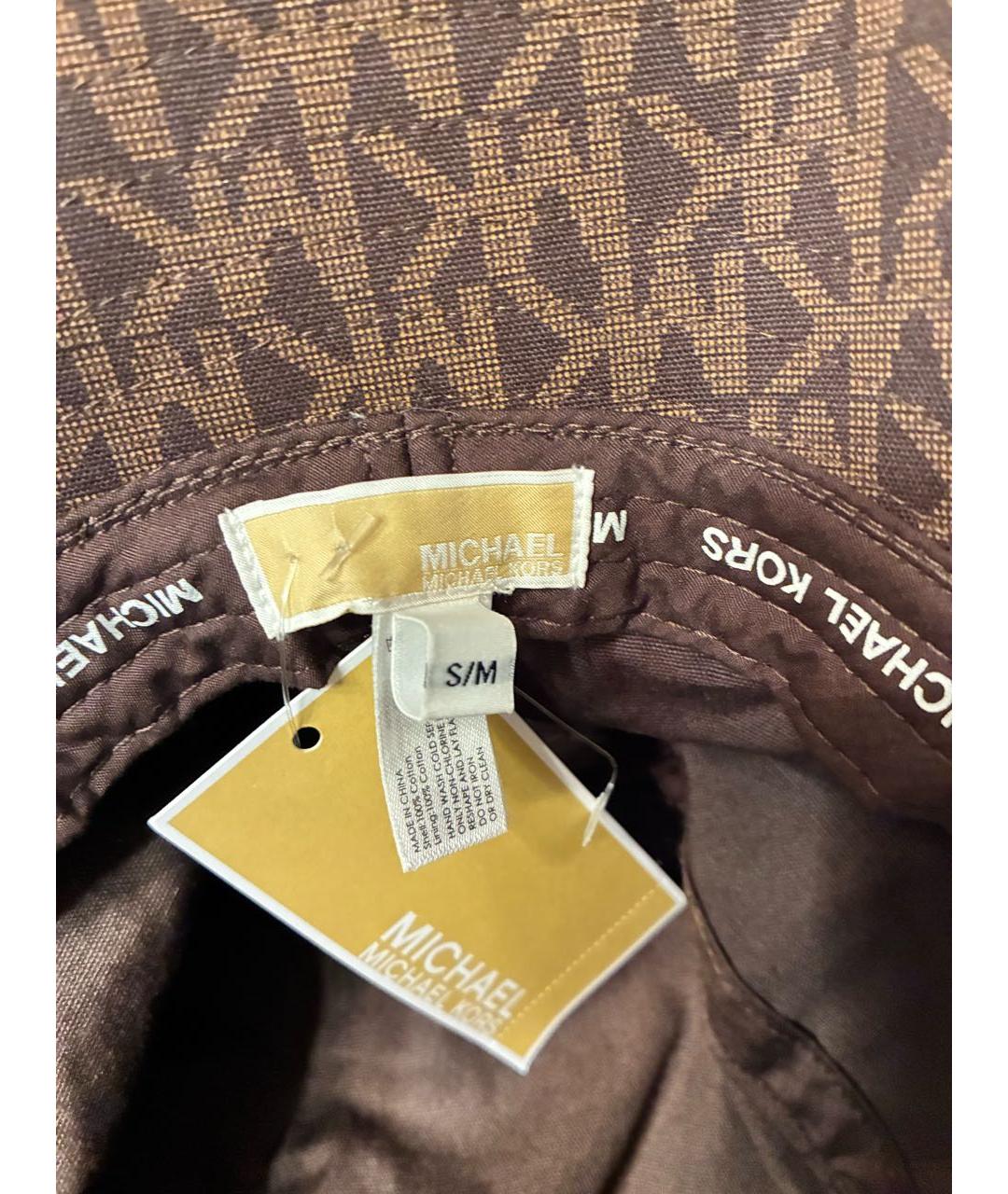 MICHAEL KORS Коричневая панама, фото 3