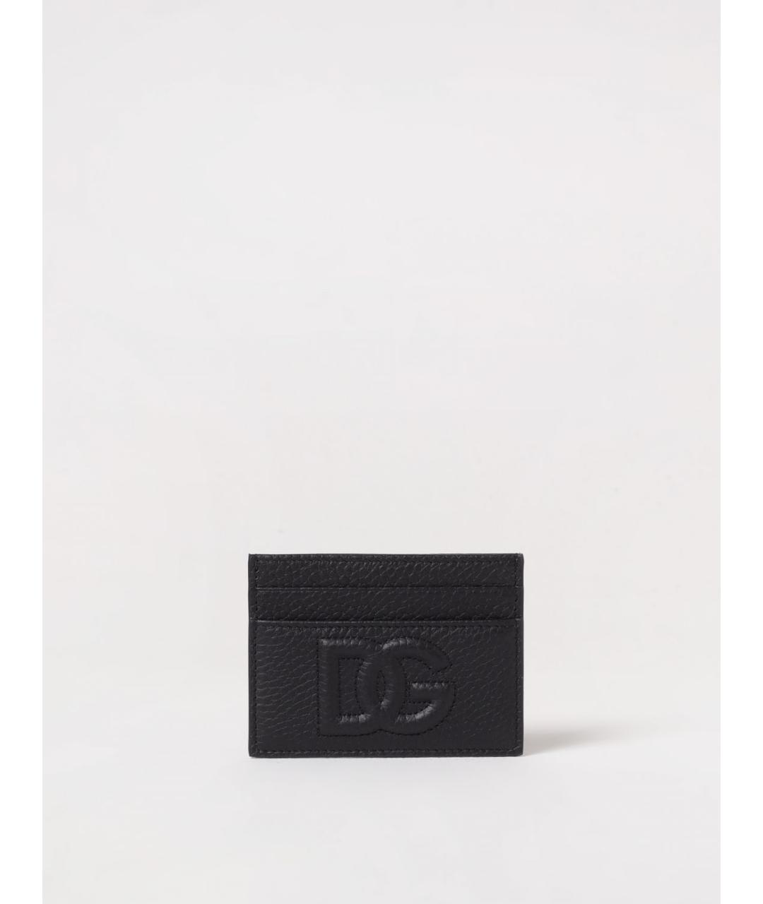 DOLCE&GABBANA Черный кардхолдер, фото 3