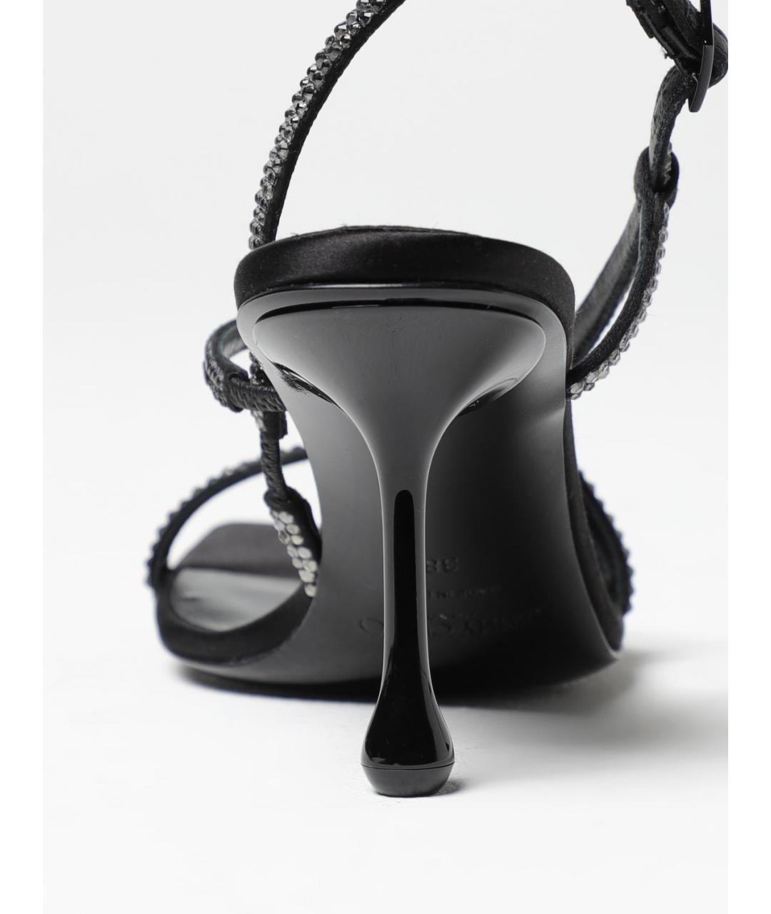 JIMMY CHOO Черные босоножки, фото 4