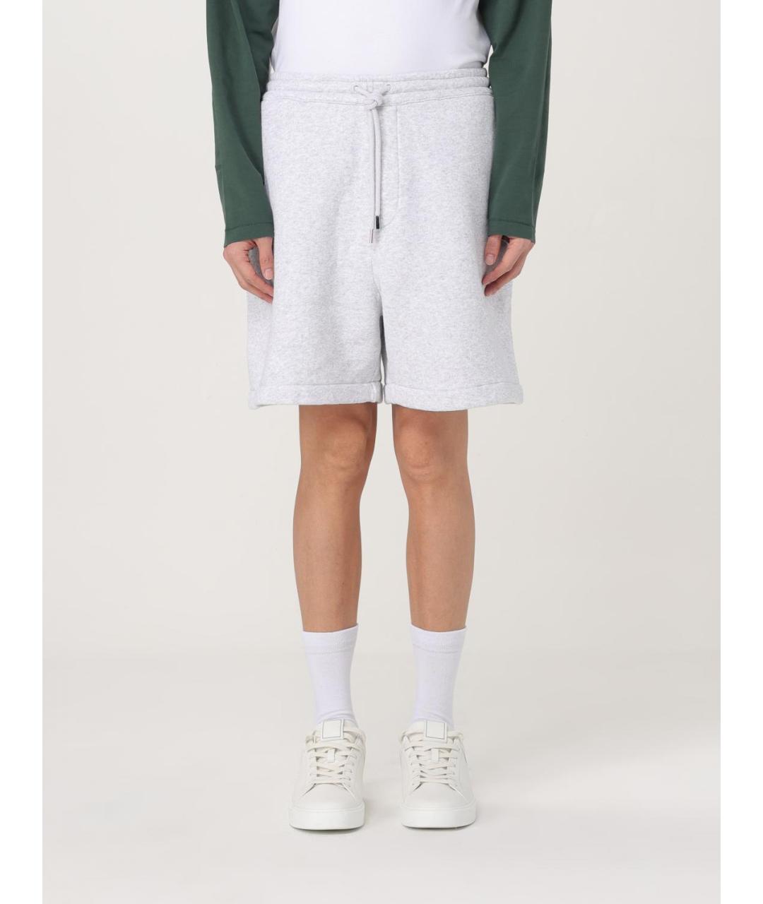 JACQUEMUS Серые хлопковые шорты, фото 2