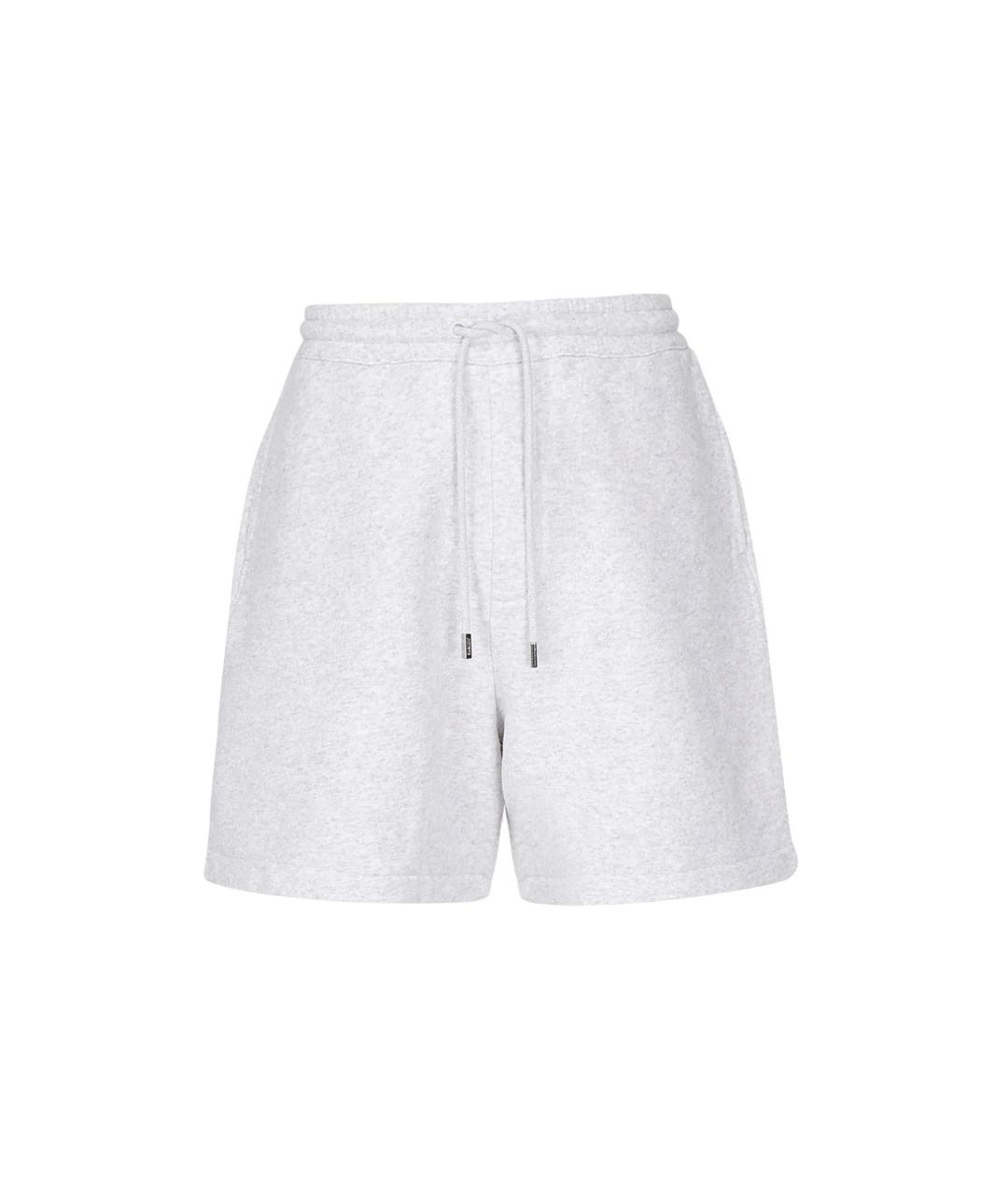 JACQUEMUS Серые хлопковые шорты, фото 1