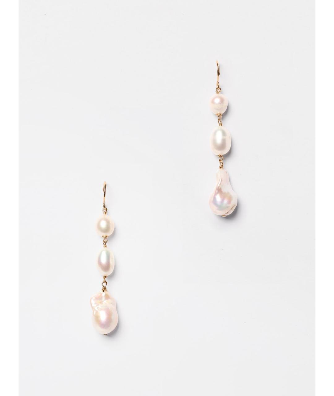 JIL SANDER Золотые серьги, фото 4