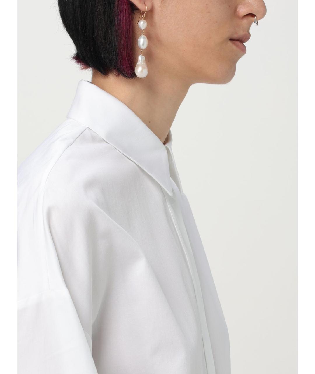 JIL SANDER Золотые серьги, фото 2