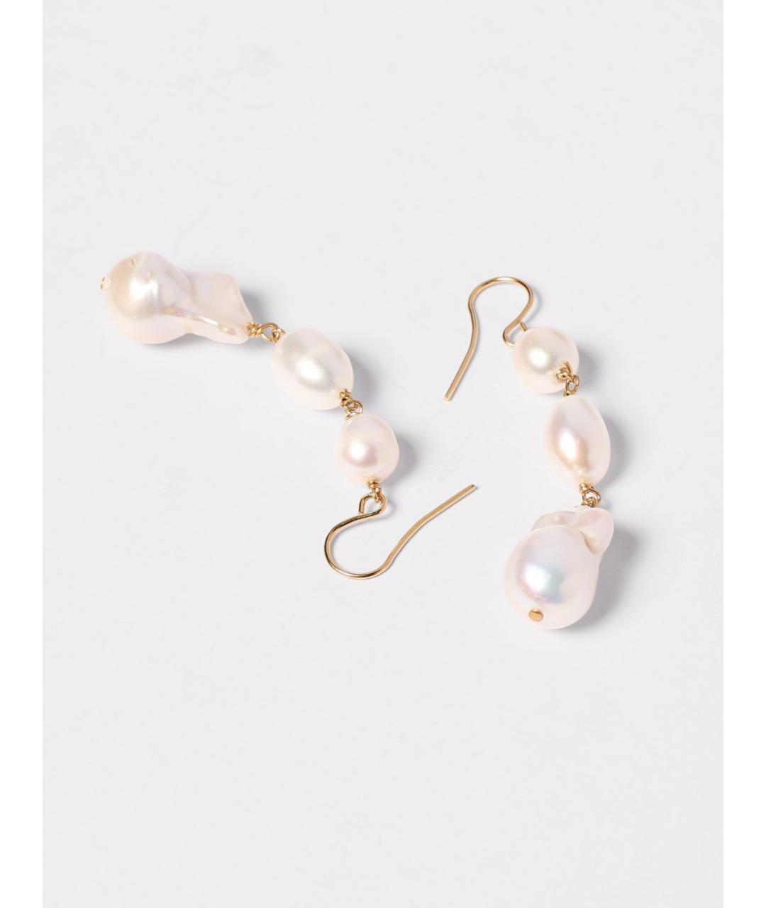 JIL SANDER Золотые серьги, фото 3