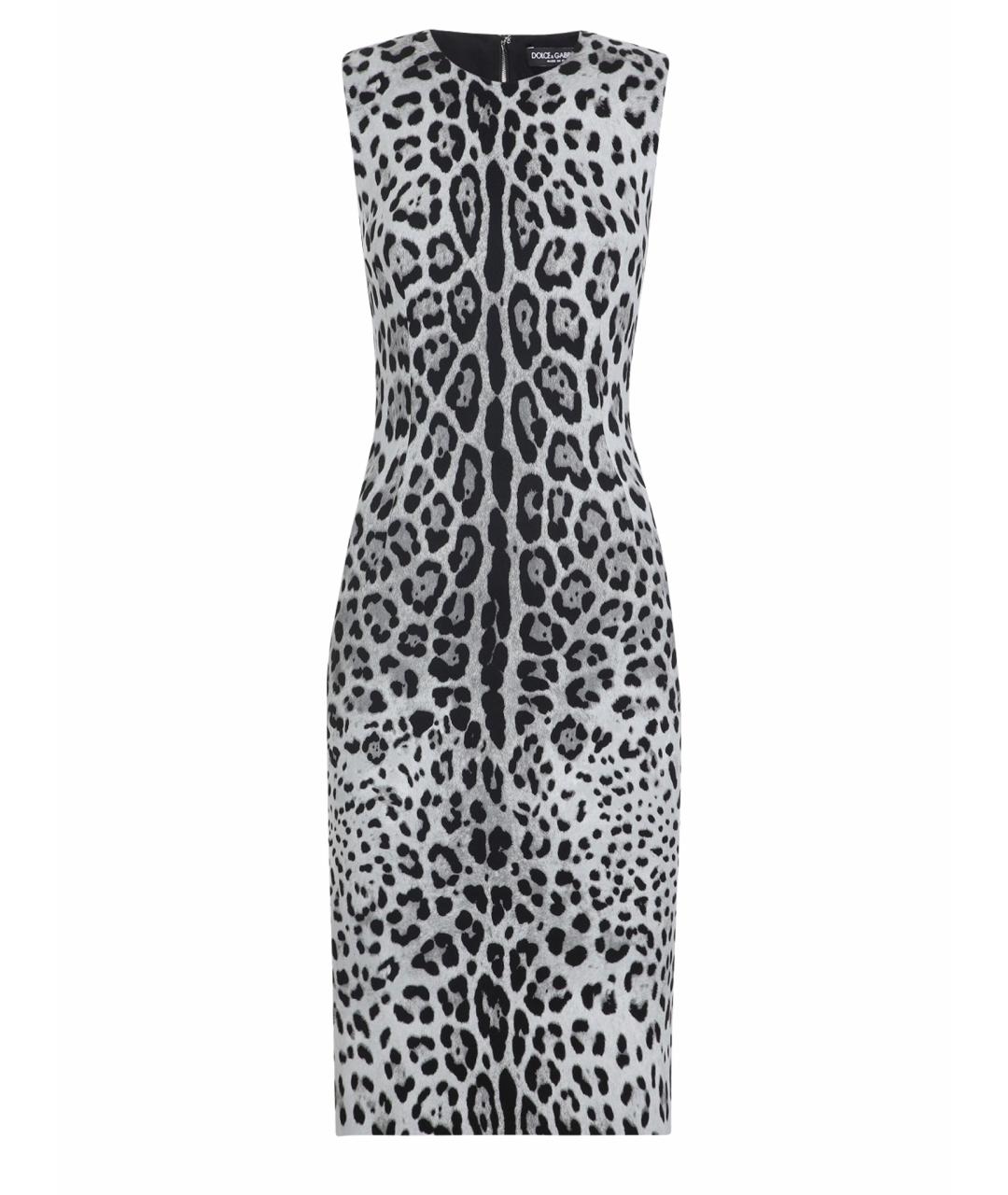 DOLCE&GABBANA Мульти повседневное платье, фото 1