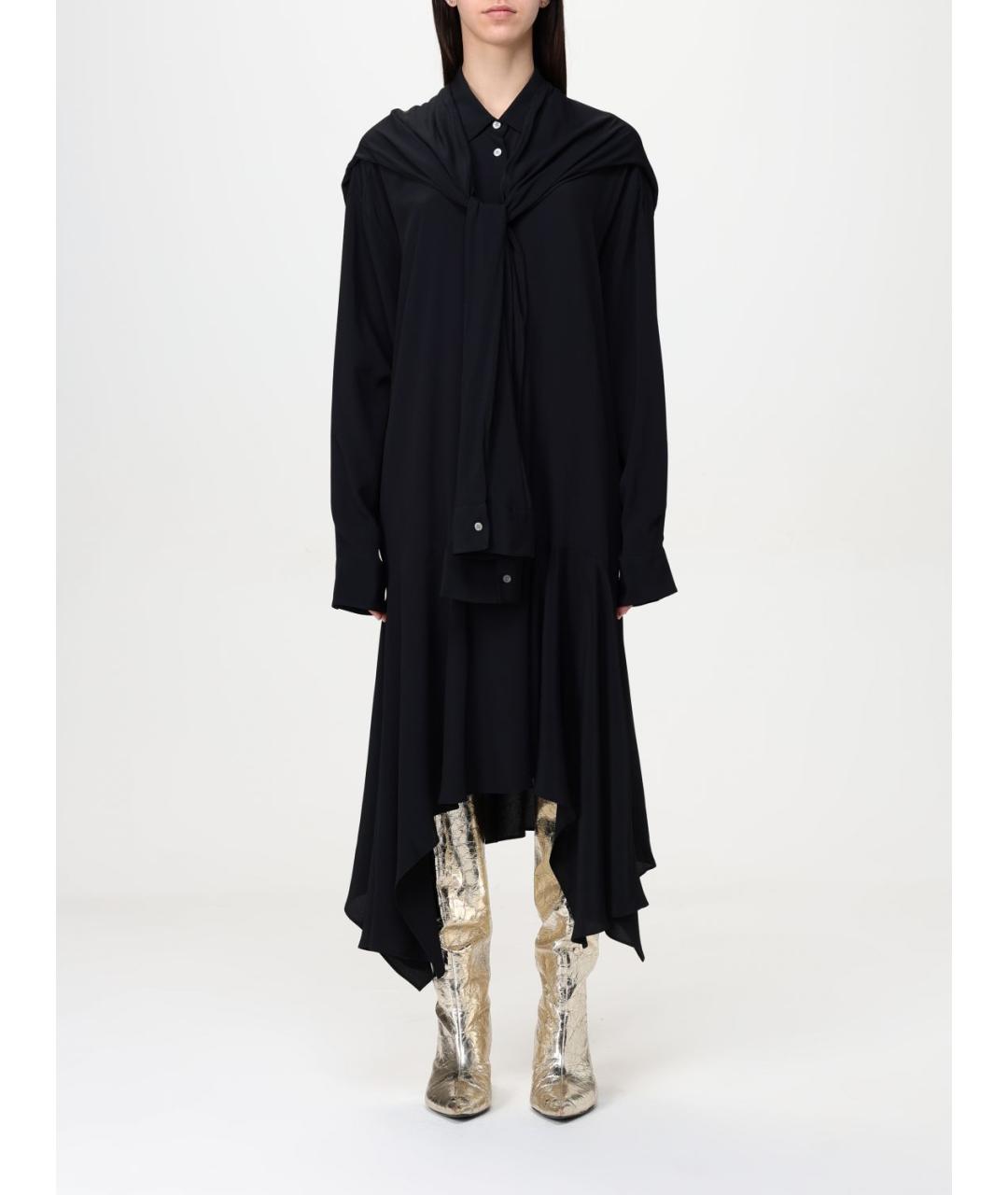 ACNE STUDIOS Черное повседневное платье, фото 2
