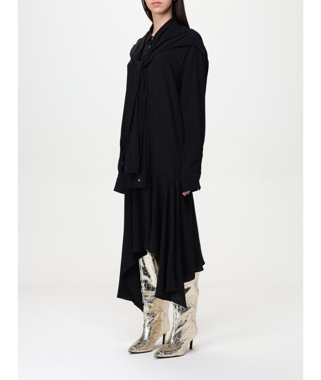 ACNE STUDIOS Черное повседневное платье, фото 4