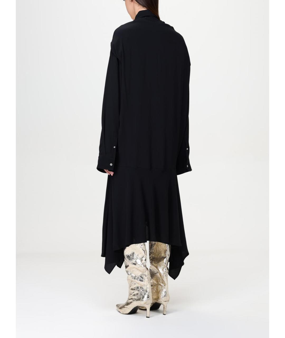 ACNE STUDIOS Черное повседневное платье, фото 3