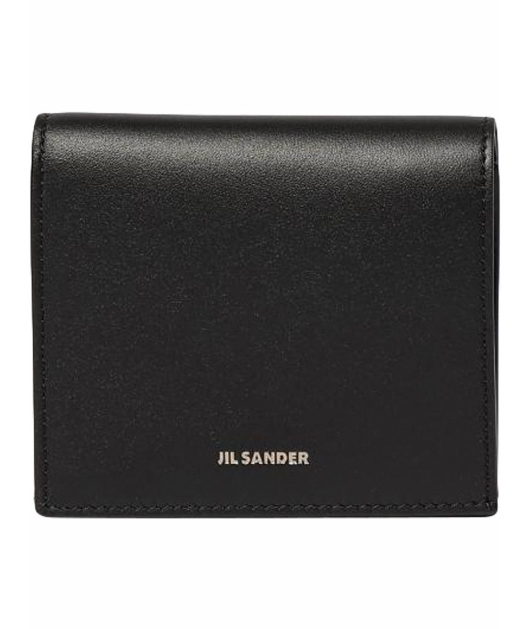 JIL SANDER Черный кошелек, фото 1
