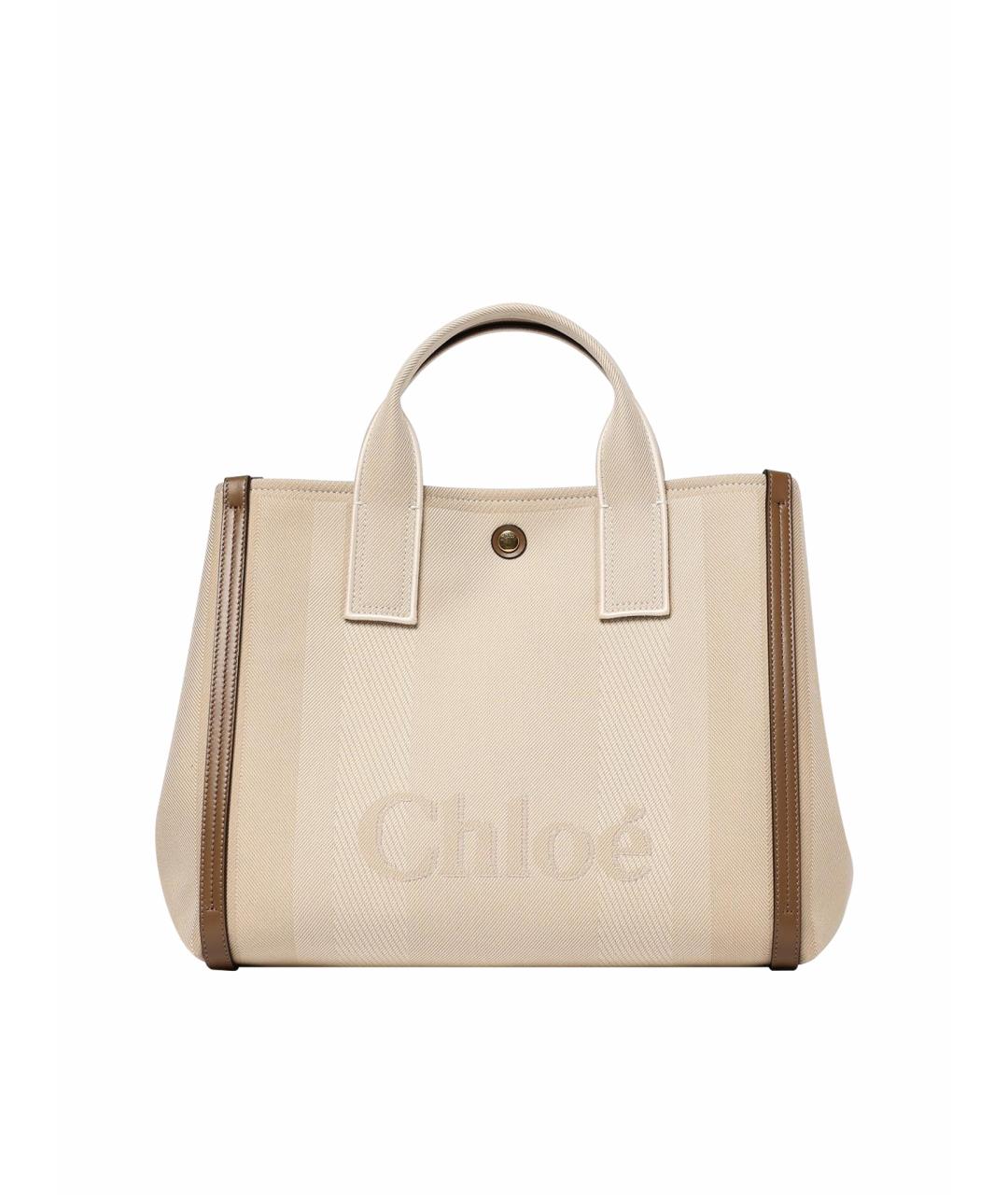 CHLOE Бежевая сумка тоут, фото 1