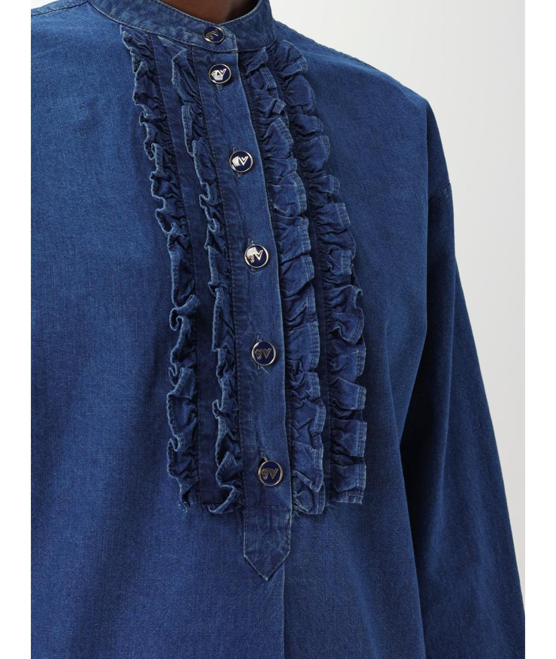 VALENTINO Синяя блузы, фото 6
