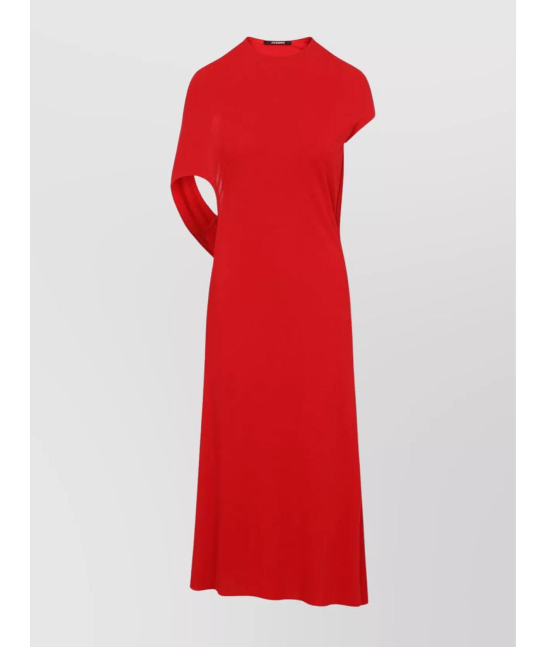 JACQUEMUS Красное повседневное платье, фото 7