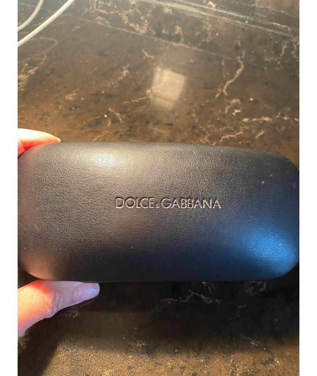 DOLCE&GABBANA Коричневые пластиковые солнцезащитные очки, фото 7