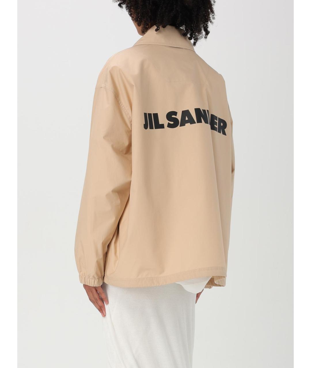 JIL SANDER Бежевая куртка, фото 4