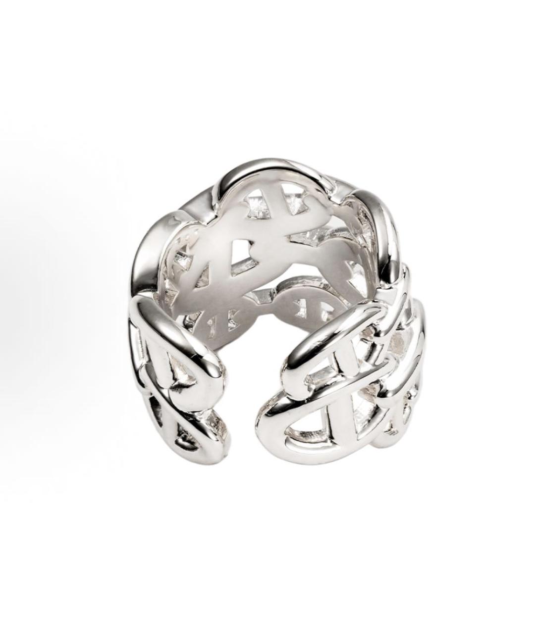 HERMES Серебряное серебряное кольцо, фото 4