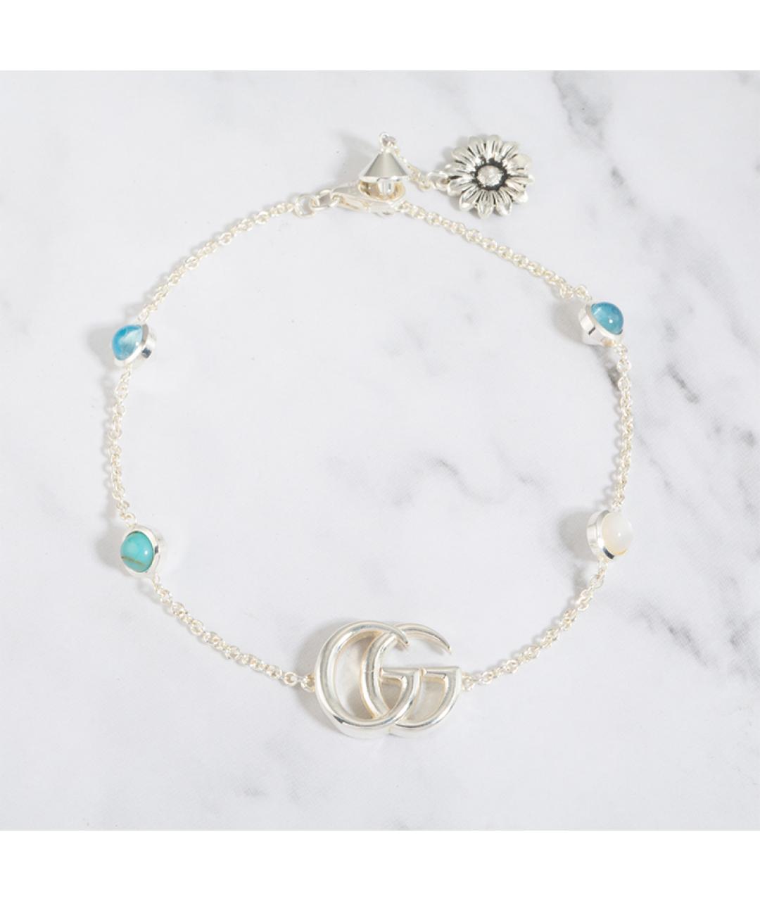 GUCCI Серебряный браслет, фото 2