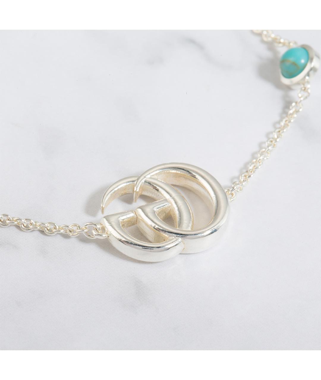 GUCCI Серебряный браслет, фото 6