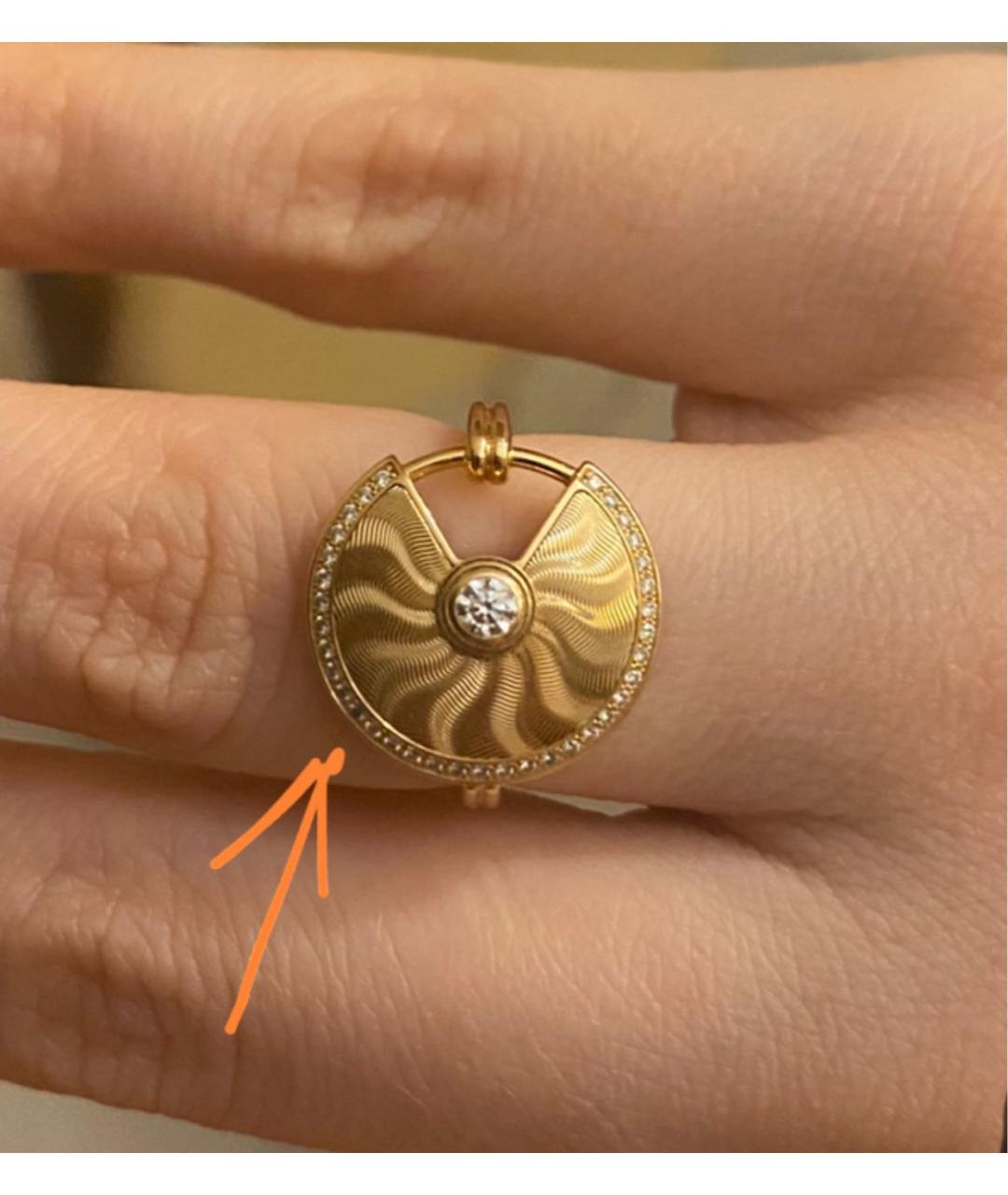 CARTIER Розовое кольцо из розового золота, фото 6