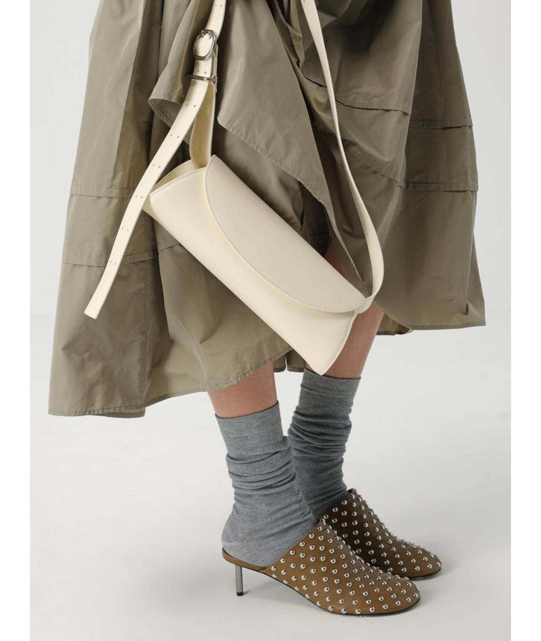 JIL SANDER Бежевая сумка через плечо, фото 2