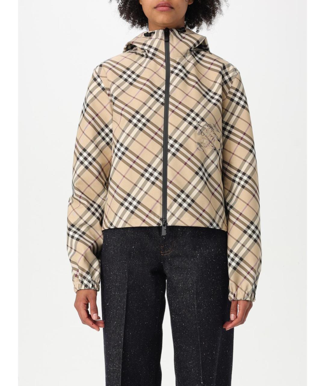 BURBERRY Бежевая куртка, фото 2