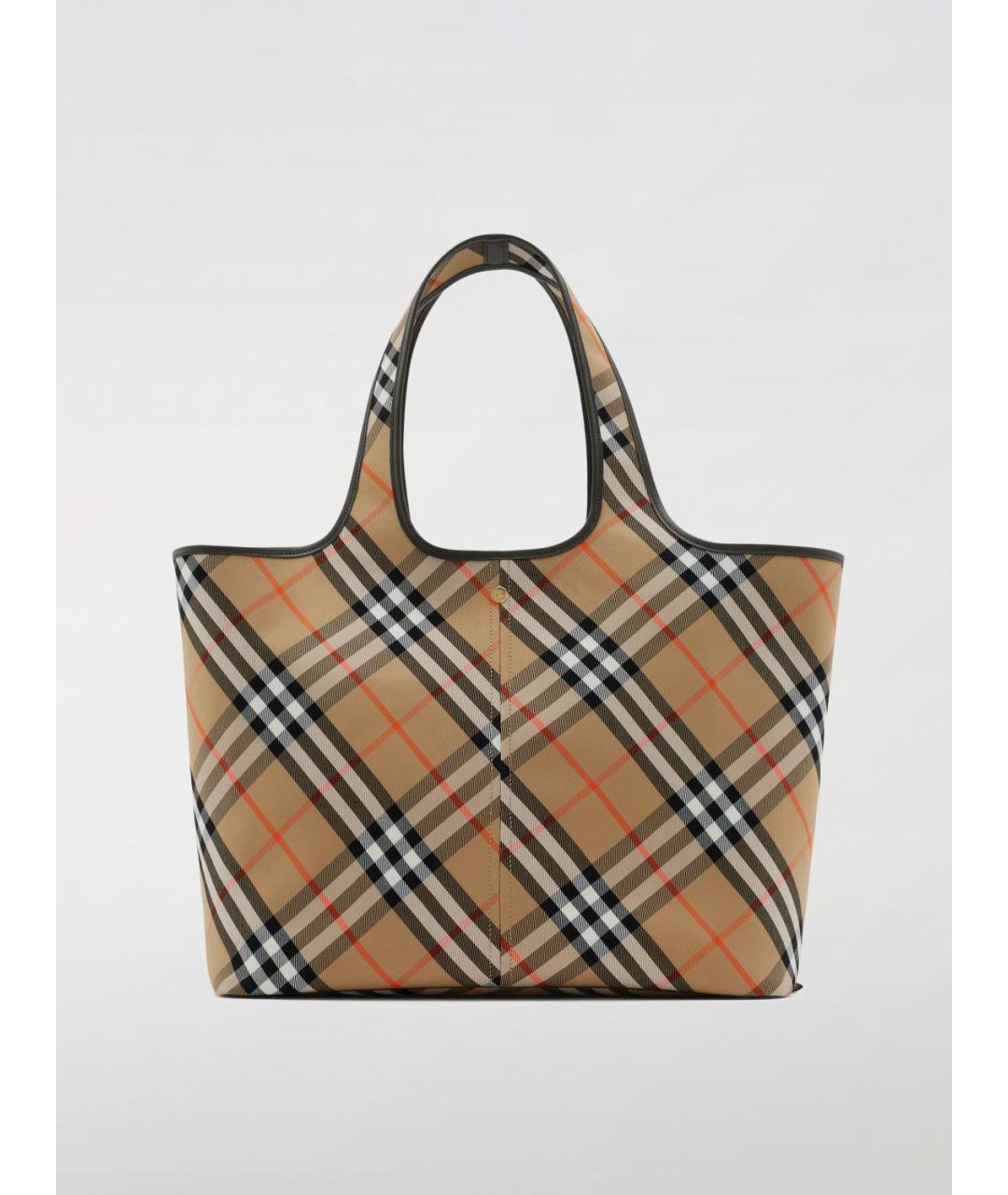 BURBERRY Бежевая сумка тоут, фото 5