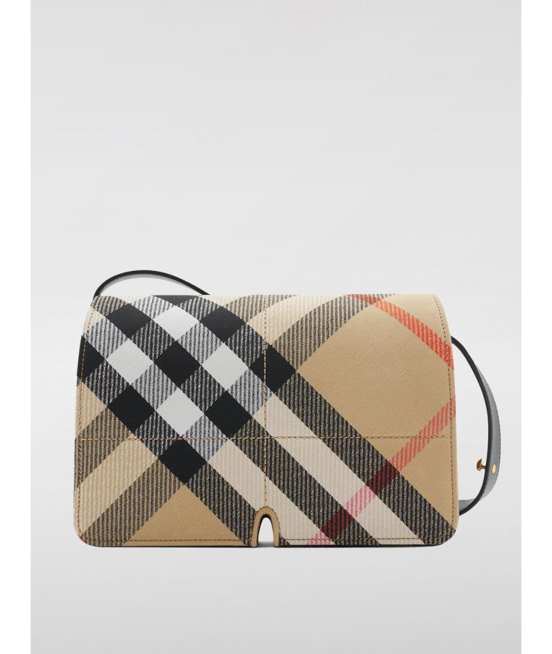 BURBERRY Бежевая сумка через плечо, фото 5