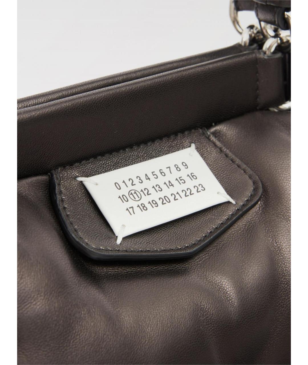 MAISON MARGIELA Коричневая сумка тоут, фото 4