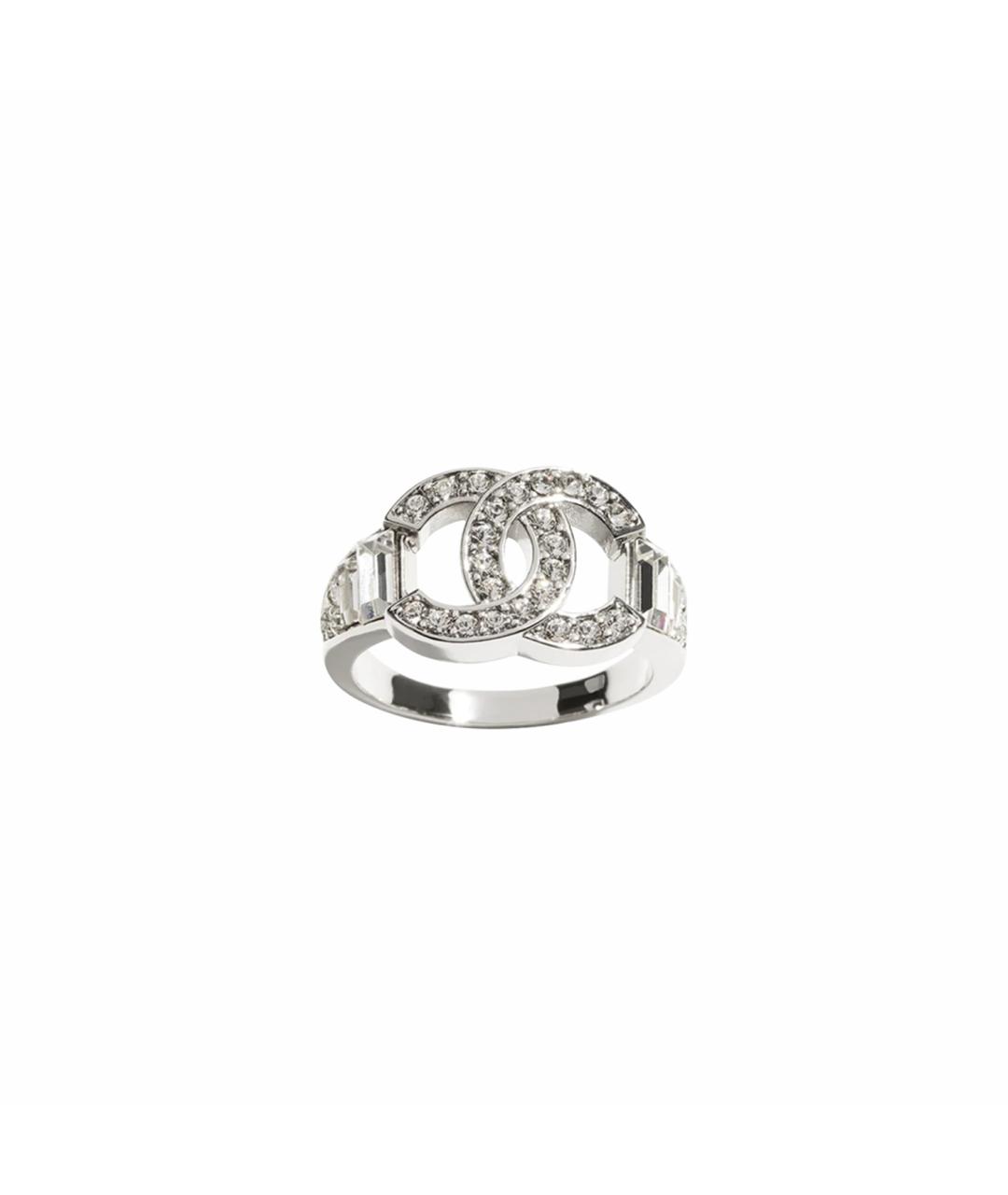 CHANEL Серебряное металлическое кольцо, фото 1