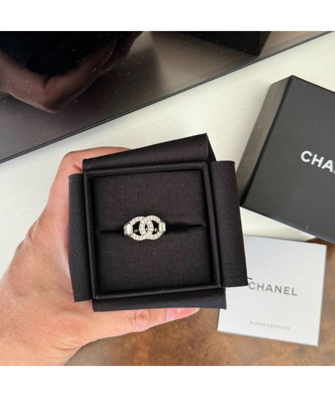 CHANEL Серебряное металлическое кольцо, фото 3