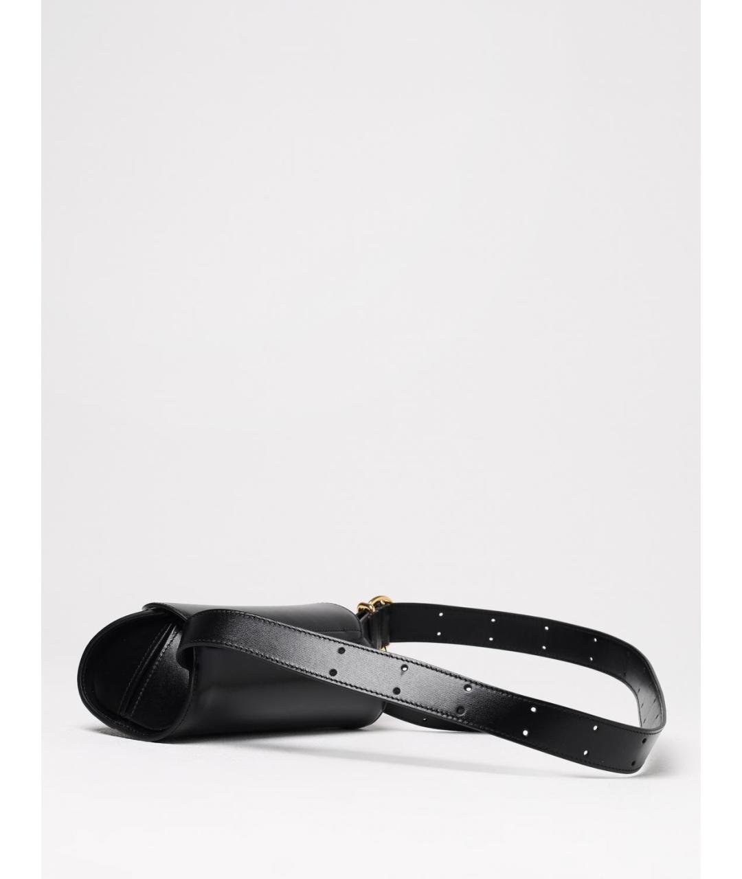 JIL SANDER Черная сумка через плечо, фото 3