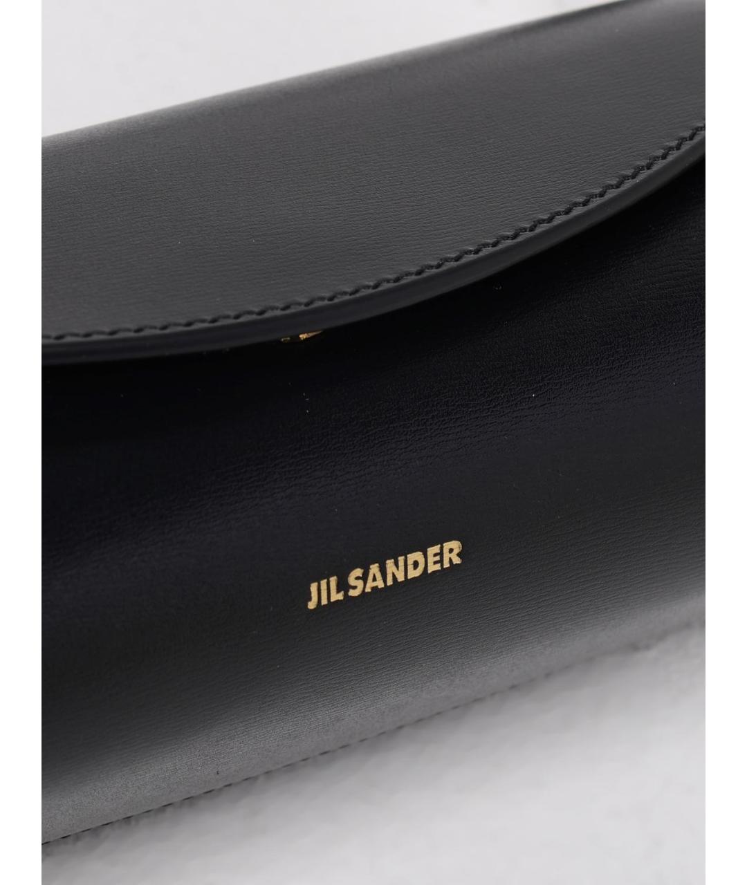 JIL SANDER Черная сумка через плечо, фото 4