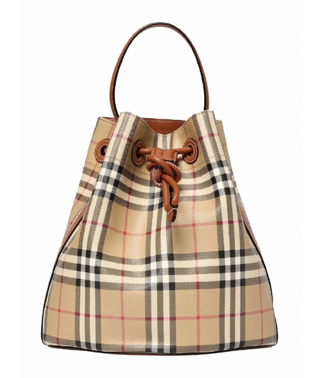 BURBERRY Бежевая сумка тоут, фото 1