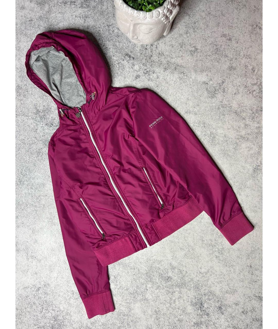 WOOLRICH Розовая полиэстеровая куртка, фото 8