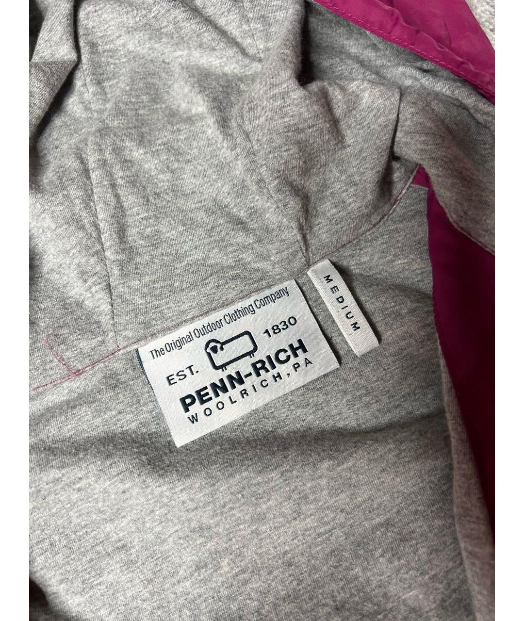 WOOLRICH Розовая полиэстеровая куртка, фото 6