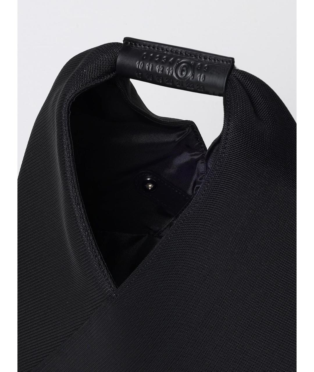 MM6 MAISON MARGIELA Черная сумка тоут, фото 5