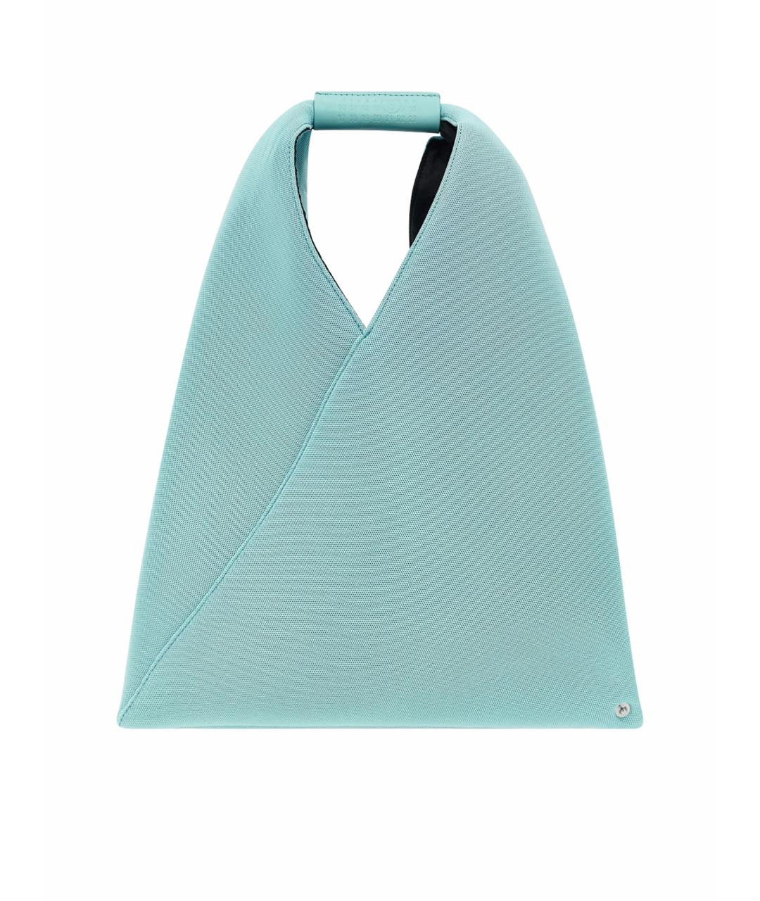 MM6 MAISON MARGIELA Бирюзовая сумка тоут, фото 1